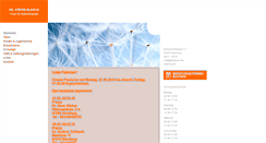 Desktop Screenshot of drblasius.de